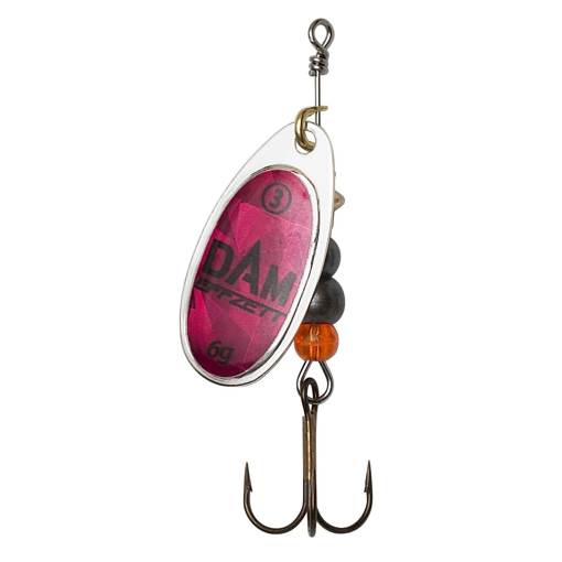 Obrázek DAM EFFZETT Fluo Spinner Magenta Prisma, #3 6g