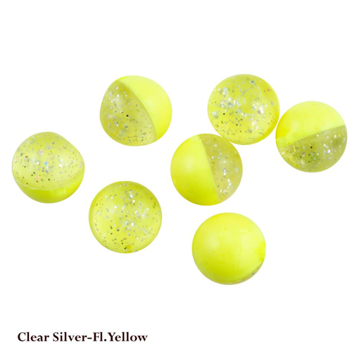 Picture of Berkley PowerBait Eggs, Clear Silver-Fl.Yellow