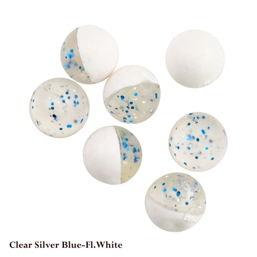 Picture of Berkley PowerBait Eggs, Clear Silver Blue-Fl.White