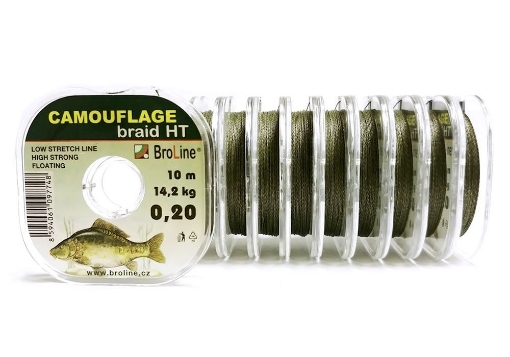 Bild von BroLine Camouflage Braid HT 10m 0.16mm 10.6kg