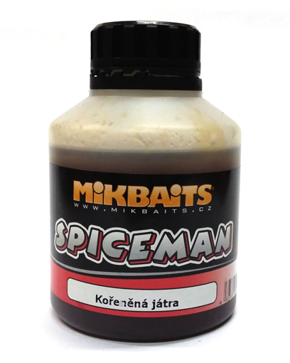 Obrazek Mikbaits Spiceman Booster 250ml, Kořeněná játra