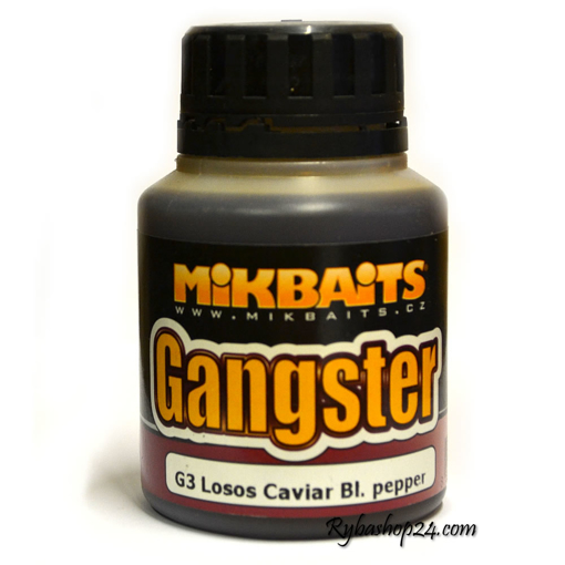 Picture of Mikbaits Gangster Dip 125ml,G3 Losos&Caviar&Pepper