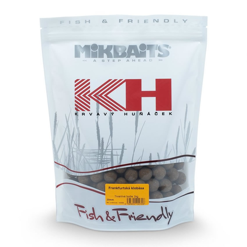 Image sur Bloody Capelin Boilie 1kg Frankfurt Sausage 20mm