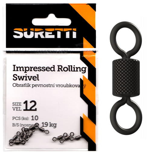 Obrázek Pevnostní obratlík vroubkovaný Suretti, vel.8 35kg