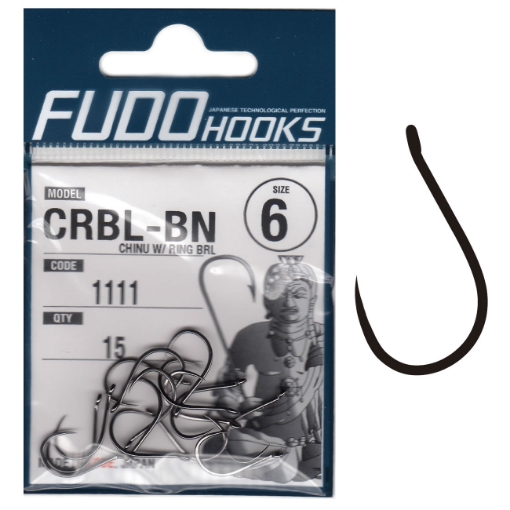 Obrázek Fudo Chinu Ringed Barbless, vel.11 (16ks)