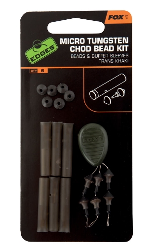 Obrázek FOX Edges Micro Tungsten Chod Bead Kit (6ks)