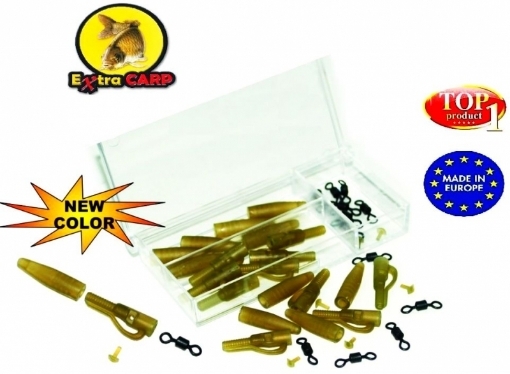 Obrázek Extra Carp Lead Clip Extra Box With Rolling Swivel