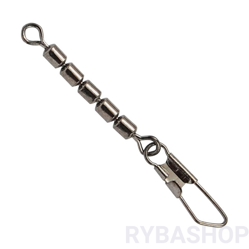 Obrázek Obratlík s karabinkou Trout Master, #14 9kg