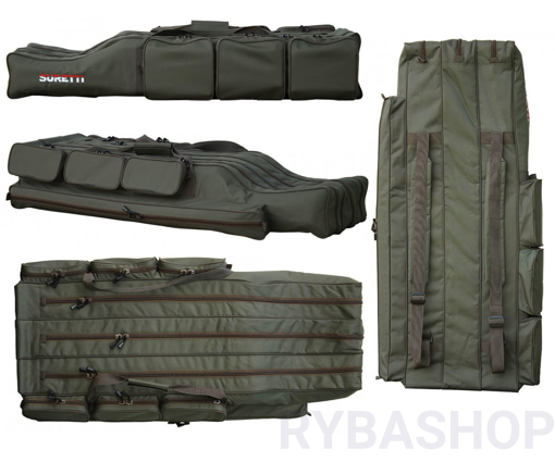 Obrázek Obal na pruty Suretti 3-komorový, 85 cm