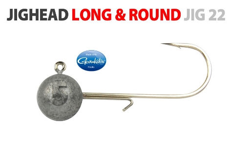 Obrázek Spro Long & Round Jighead #3/0, 28g 4.7cm 1ks
