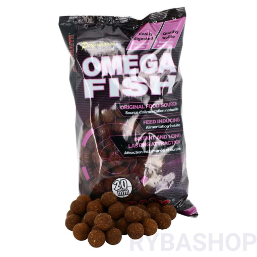 Obrazek StarBaits Concept Boilies Omega Fish 1kg 20mm