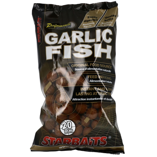 Obrazek StarBaits Concept Boilies Garlic Fish 1kg 20mm