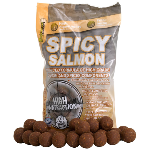 Obrazek StarBaits Concept Boilies Spicy Salmon 1kg 24mm