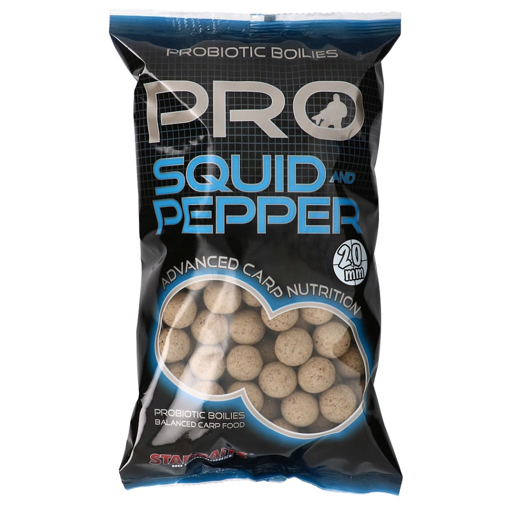Image sur StarBaits Probiotic Squid & Pepper Boilie 1kg 20mm