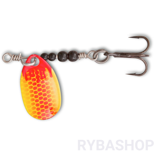Obrázek Třpytka Magic Trout Bloody UL Spinner, red/yellow