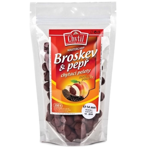 Bild von Chytací pelety s dírou Chytil 250g Brosk/pepř 20mm