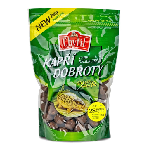 2S Scopex Squid Boilie 1kg 24mm