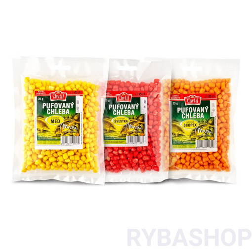 Obrázek Pufovaný chleba Mini Chytil 25g, Švestka