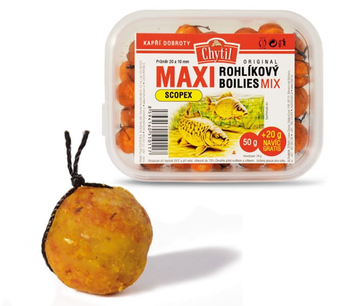 Bild von Rohlíkový boilies MAXI Mix 20mm, Vanilka