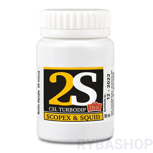 Obrázek CSL Turbodip 80ml - 2S Scopex Squid