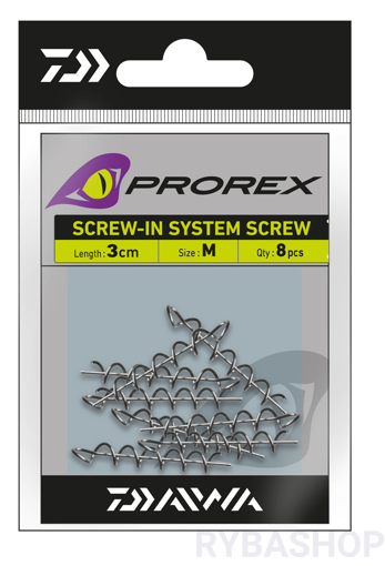 Obrázek Daiwa Prorex Šroubení do gumových nástrah, M 3.0cm