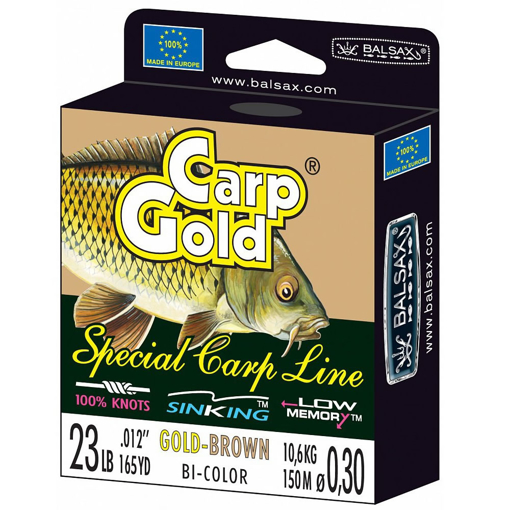 Obrázek Balsax Gold Carp 300m 0.22mm 6.15kg