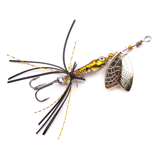 Obrázek Larva Mayfly Micro Spinner TR 5cm Brown Trout