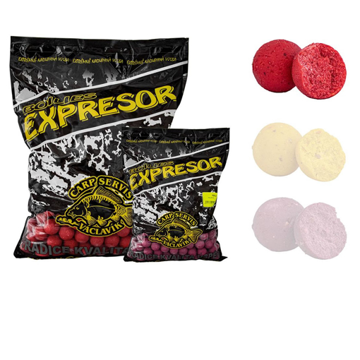 Boilies Expresor 800g 20mm Krvavá perla