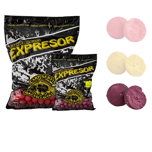 Boilies Expresor 800g 20mm Višňová perla