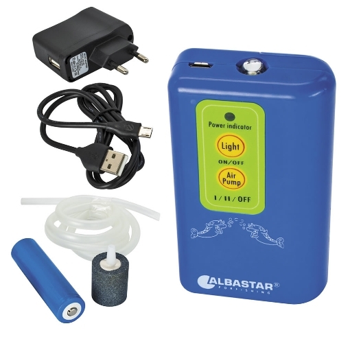 Picture of Vzduchovací motorek Albastar Air Pump se světlem