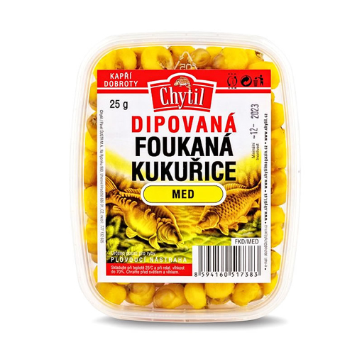 Obrázek Dipovaná foukaná kukuřice 25g Vanilka