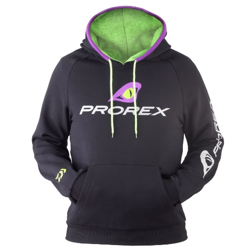 Mikina Daiwa Prorex Hoodie Black #XL
