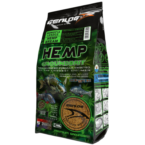 Image sur Genlog Hemp Groundbait 1kg Hemp Nirvana