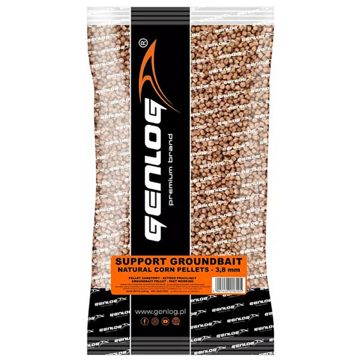 Genlog Support Groundbait Natural Corn Pellets 800