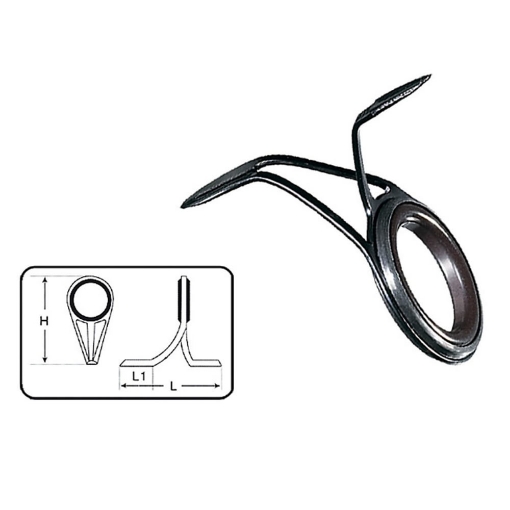 Obrázek Vázací očko Ceramic Double Leg E #16