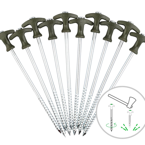 Kolíky Zfish Bivvy Peg Set 20cm/10ks