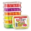 Rohlíkový boilies Maxi Fluo 20mm 65g Česnek
