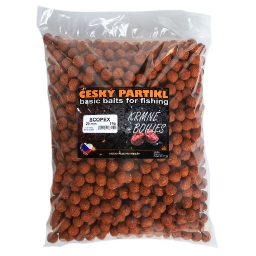 Picture of Krmné Boilies 5kg 20mm - Scopex - Český Partikl