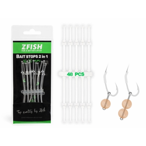 ZFISH Zarážka Silicone Boilie Stops 16-30mm: ideální pro zabezpečení nástrah a zvýšení úspěšnosti lovu.