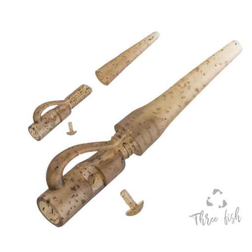 ZFISH Závěsky Lead Clip Set & Tail Rubber Cone: ideální pro stabilní a efektivní prezentaci nástrah při rybaření.