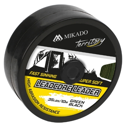 Obrázek Mikado Territory Leadcore Leader 10m 45lbs