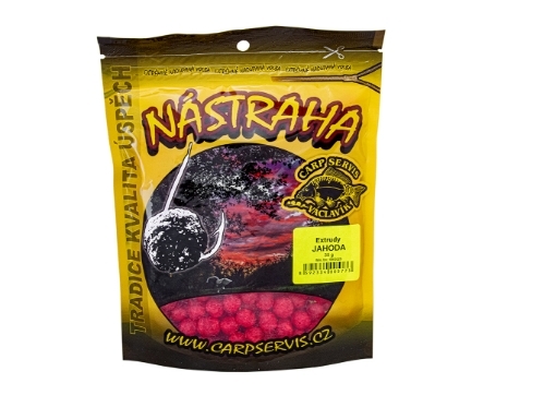 Bild von CSV Hakenköder Extrudate - 35g Erdbeere