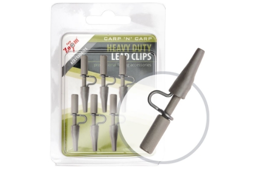 Bild von Carp Zoom Heavy Duty Blei-Clips - 6Stk Grün