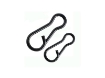 Bild von Carp Zoom Profi-Rig-Ring - 20Stk 8,6x4,2mm