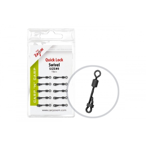 Bild von Carp Zoom Schnellwechselwirbel Duplex - 10Stk Gr.4