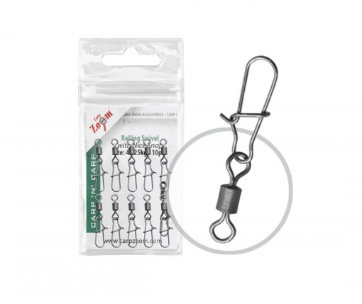 Bild von Carp Zoom Nice Snap Wirbel 10Stk Gr.6