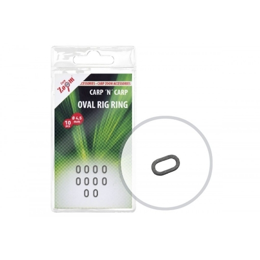 Bild von Carp Zoom Ovaler Ring - 10 Stk. / 4,5 mm