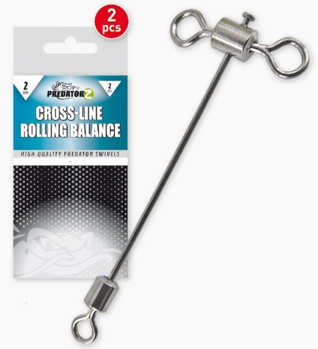 Bild von Carp Zoom 3-Wege-Wirbel Verlängert 2Stk Gr.1/0