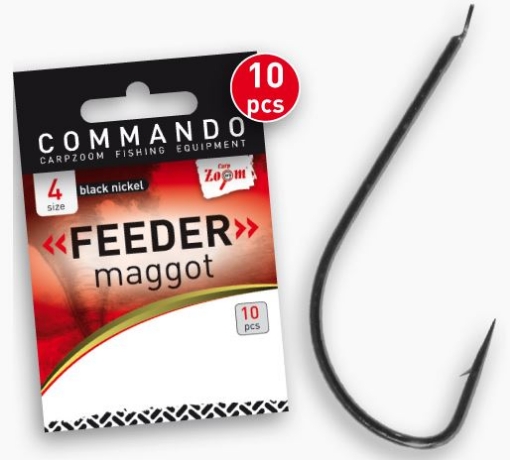 Bild von Carp Zoom Feeder Maggot Haken - 10 Stk. / Gr. 12