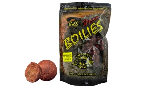 Bild von CSV Boss2 SPECIAL - Boilies, 1 kg / 25 mm / Naturleber